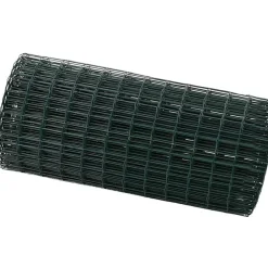 Clôtures & Barrières-vidaXL Clôture Euro 0,4 x 10 m Fer revêtu de PVC Vert