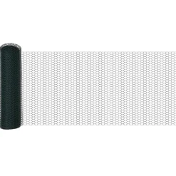 vidaXL Clôture hexagonale 0,4 x 10 m PVC