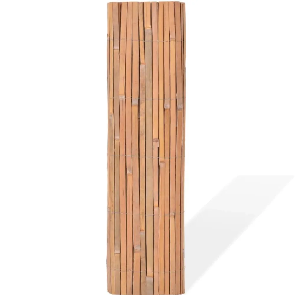 Clôtures & Barrières-vidaXL Clôtures en bambou 2 pcs 100x400 cm