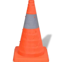 vidaXL Cônes de signalisation escamotables 5 pcs 42 cm
