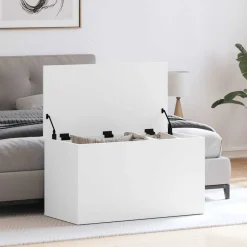 vidaXL Coffre de rangement 84x42x46 cm Bois d'ingénierie