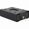 vidaXL Coffre de voiture avec verrouillage Noir 22 x 16 x 7 cm Acier