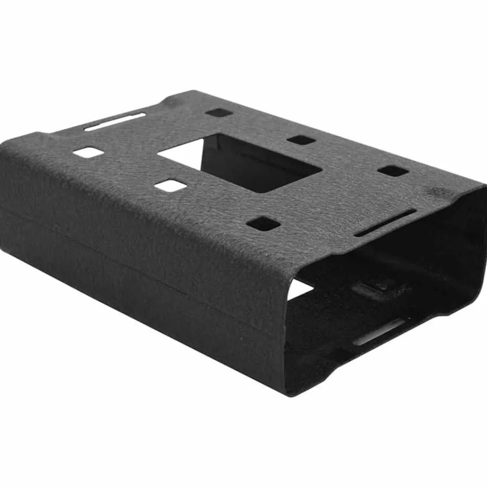 vidaXL Coffre de voiture avec verrouillage Noir 22 x 16 x 7 cm Acier