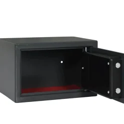 Sécurité À Domicile & Au Bureau-vidaXL Coffre-fort numérique Gris foncé 31 x 20 x 20 cm Acier