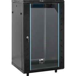 vidaXL Coffret de réseau à pieds pivotants 18U 19" IP20 60x60x100 cm