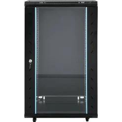 vidaXL Coffret de réseau à pieds pivotants 18U 19