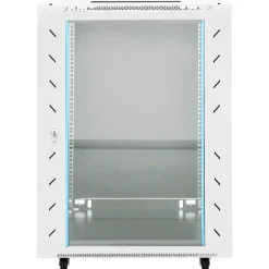 vidaXL Coffret de réseau avec pieds pivotants 15U 19