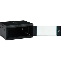 Appareils Électroniques-vidaXL Coffret de réseau mural 4U 19" IP20 600x450x285 mm Noir