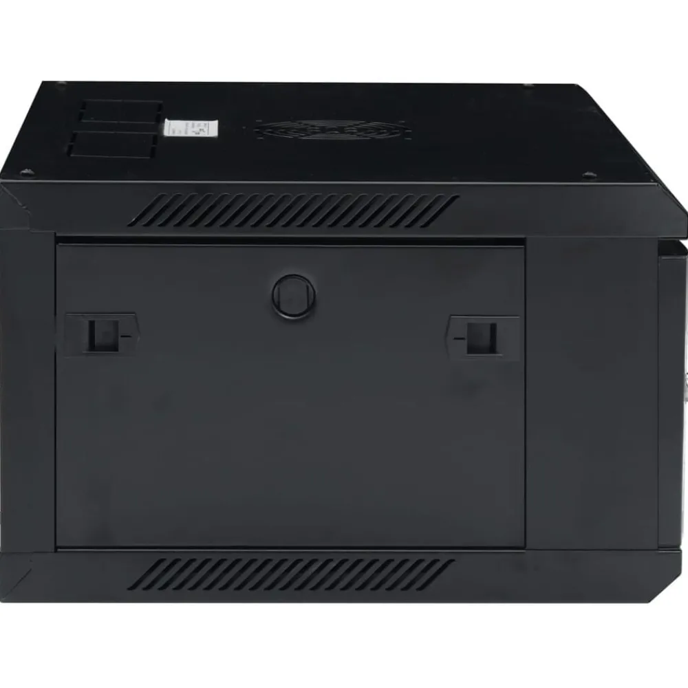 Appareils Électroniques-vidaXL Coffret de réseau mural 4U 19" IP20 600x450x285 mm Noir