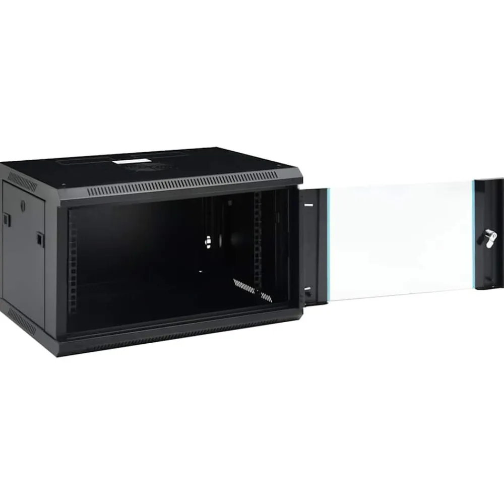 vidaXL Coffret de réseau mural 6U 19" IP20 600x450x350 mm