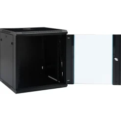 vidaXL Coffret de réseau mural 12U 19" IP20 600x600x640 mm