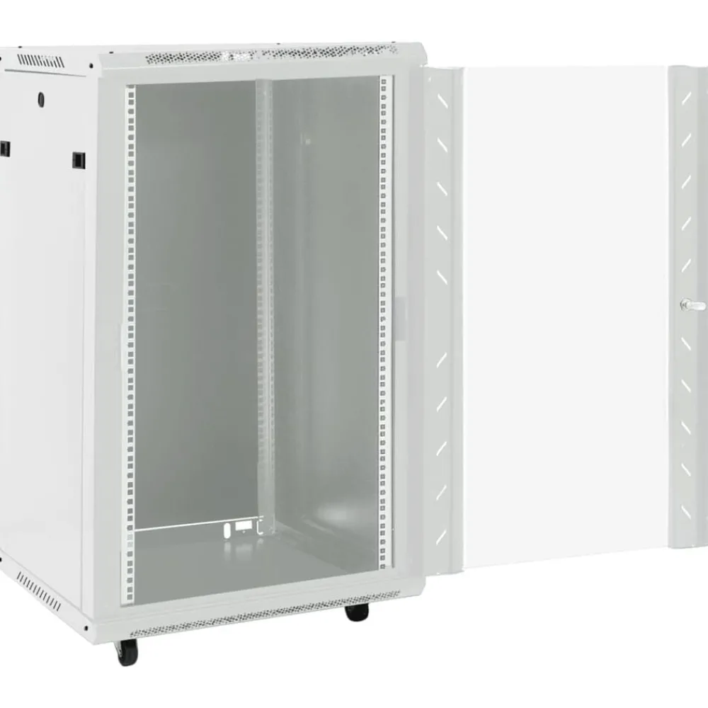 Appareils Électroniques|Allaitement & Alimentation-vidaXL Coffret de réseau 18U 19" IP20 60x60x100 cm Gris
