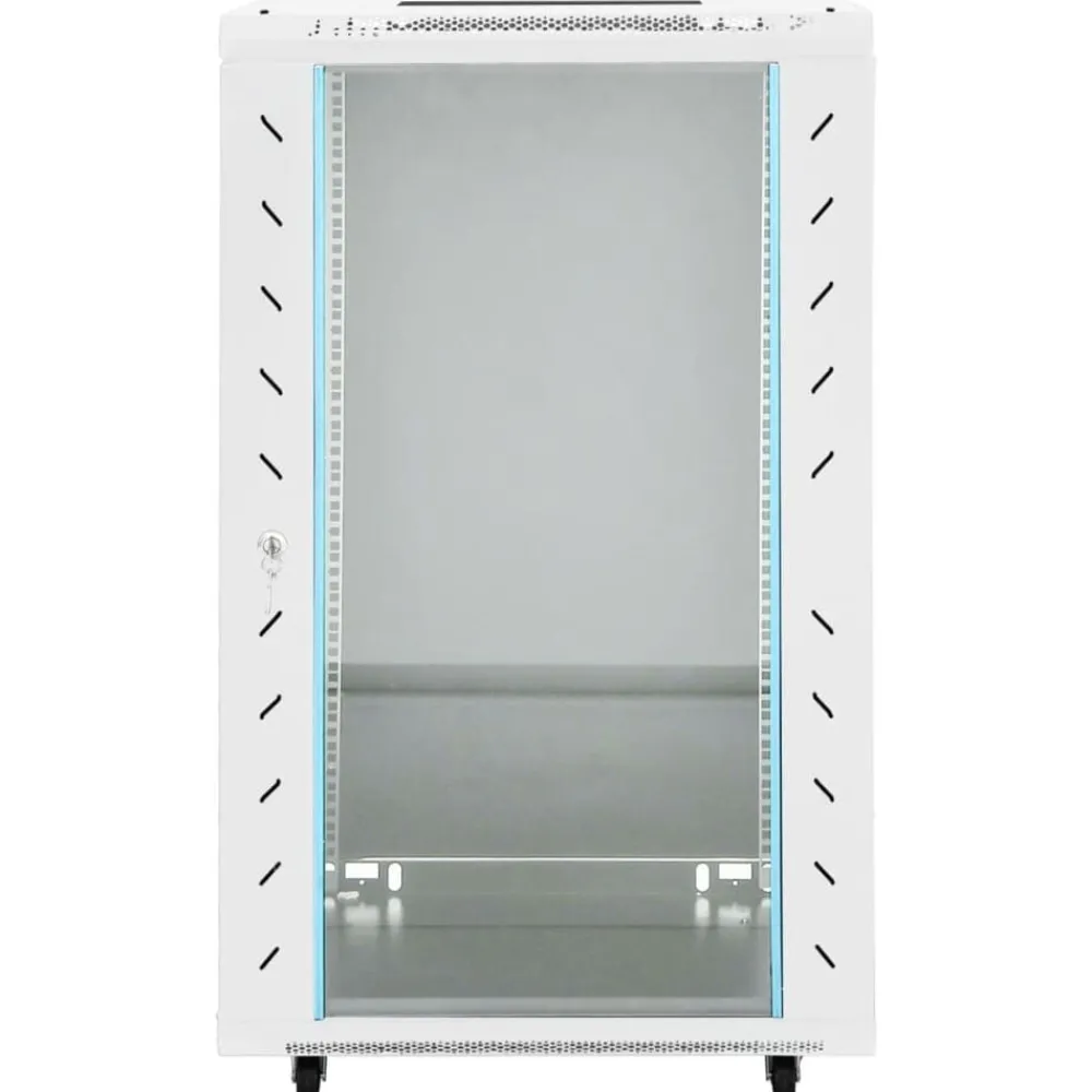 Appareils Électroniques|Allaitement & Alimentation-vidaXL Coffret de réseau 18U 19" IP20 60x60x100 cm Gris