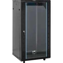Appareils Électroniques|Allaitement & Alimentation-vidaXL Coffret de réseau 22U 19" IP20 60x60x120 cm Noir