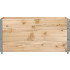 vidaXL Colliers de palette 3 pcs 120x80 cm bois de pin solide