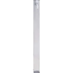 vidaXL Colonne à eau de jardin 40 cm acier inoxydable carré