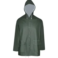 Vêtements & Accessoires-vidaXL Combinaison de pluie imperméable 2 pcs avec capuche XL Vert