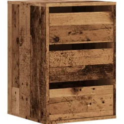 vidaXL Commode d'angle 40x41x58 cm bois d'ingénierie