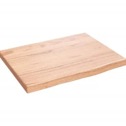 vidaXL Comptoir de salle de bain 40x30x2 cm bois traité