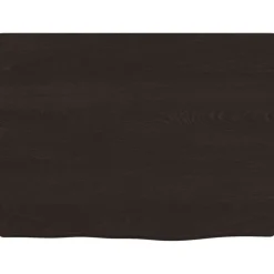 Matériaux De Construction-vidaXL Comptoir de salle de bain 40x30x2 cm bois traité Marron foncé