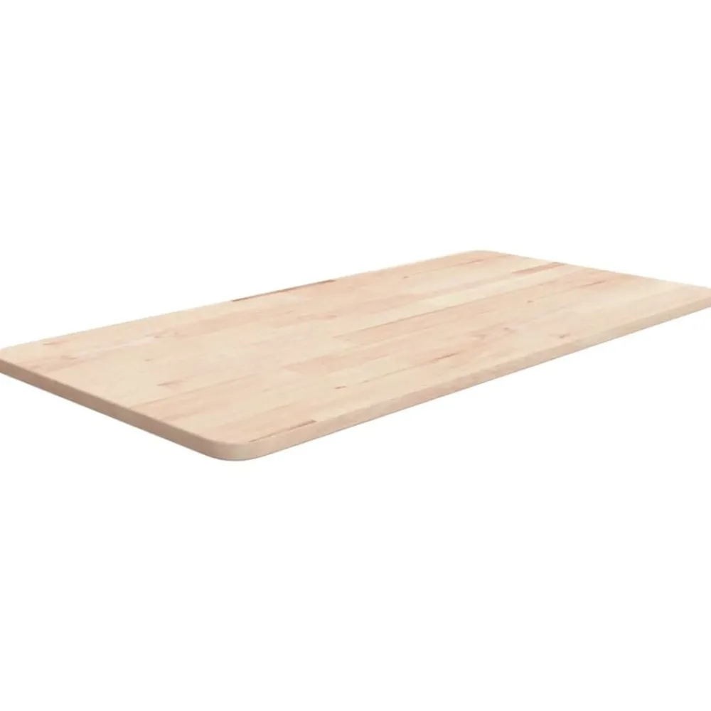 vidaXL Comptoir de salle de bain 80x40x1,5 cm Bois massif non traité