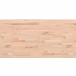 Matériaux De Construction-vidaXL Comptoir de salle de bain 80x40x1,5 cm bois massif de hêtre Naturel