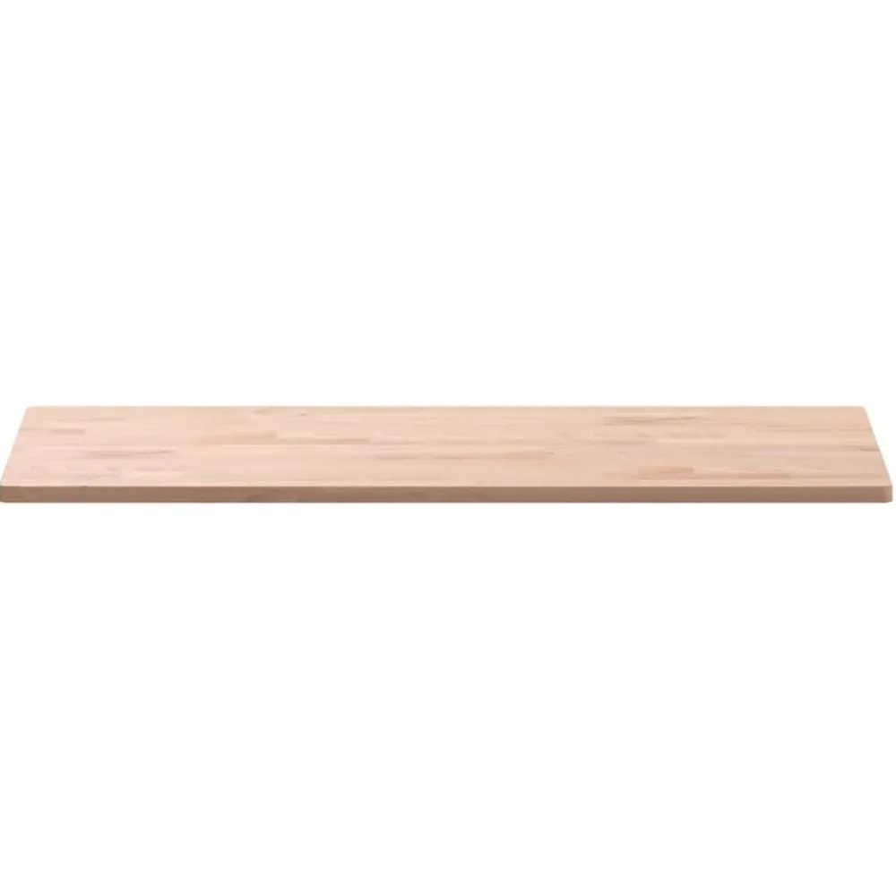 Matériaux De Construction-vidaXL Comptoir de salle de bain 80x40x1,5 cm bois massif de hêtre Naturel