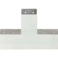 Clôtures & Barrières-vidaXL Connecteur de poteau Forme en X Métal galvanisé 71x71 mm