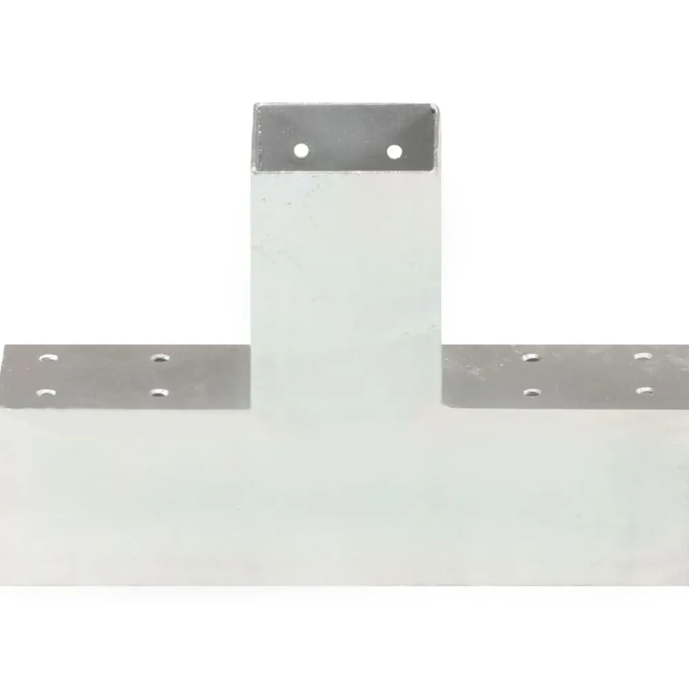 Clôtures & Barrières-vidaXL Connecteur de poteau Forme en X Métal galvanisé 71x71 mm