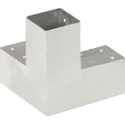 Clôtures & Barrières-vidaXL Connecteur de poteau Forme en Y Métal galvanisé 71x71 mm