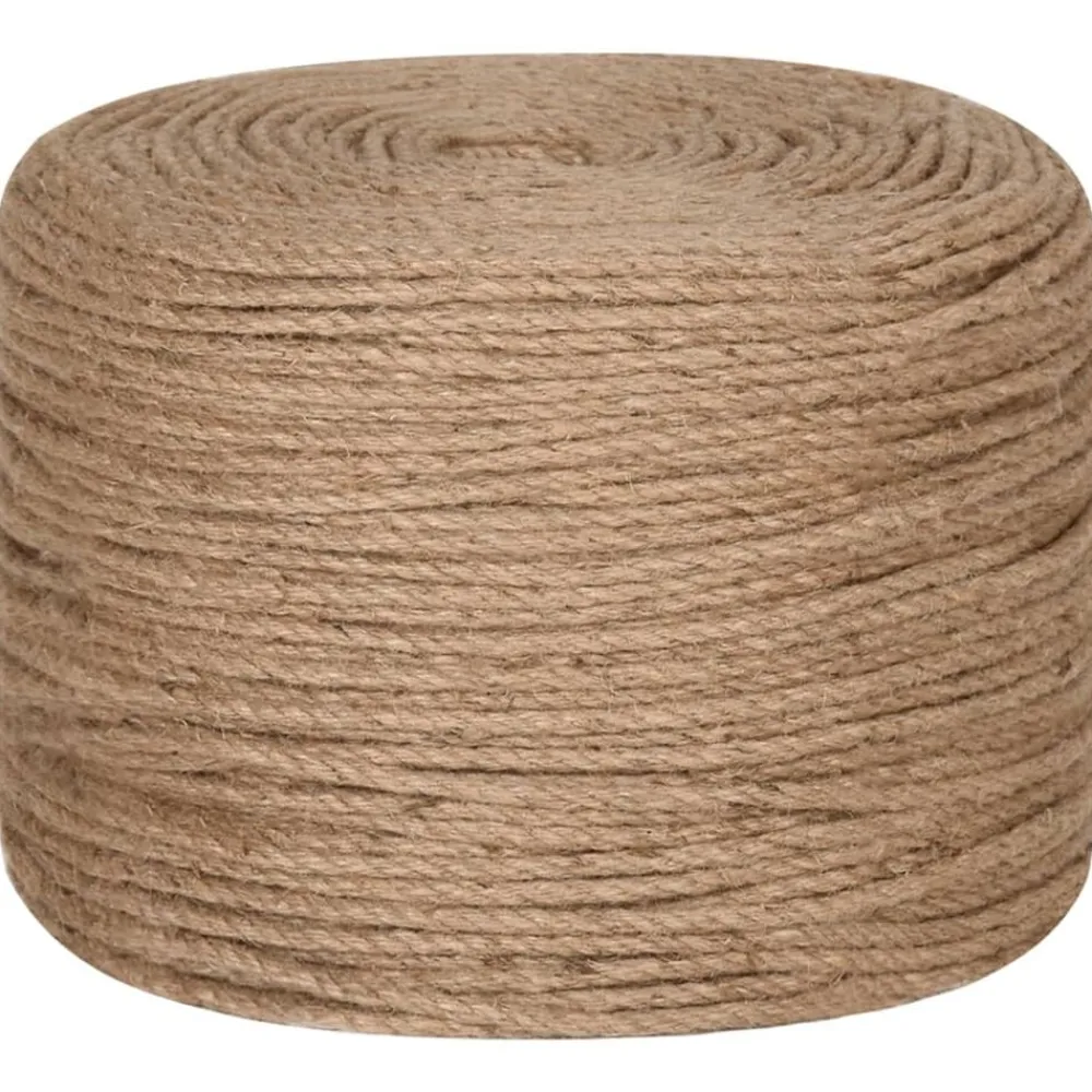 vidaXL Corde 100 % jute 6 mm 500 m