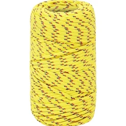 Accessoires De Quincaillerie-vidaXL Corde de bateau 2 mm 25 m Polypropylène Jaune