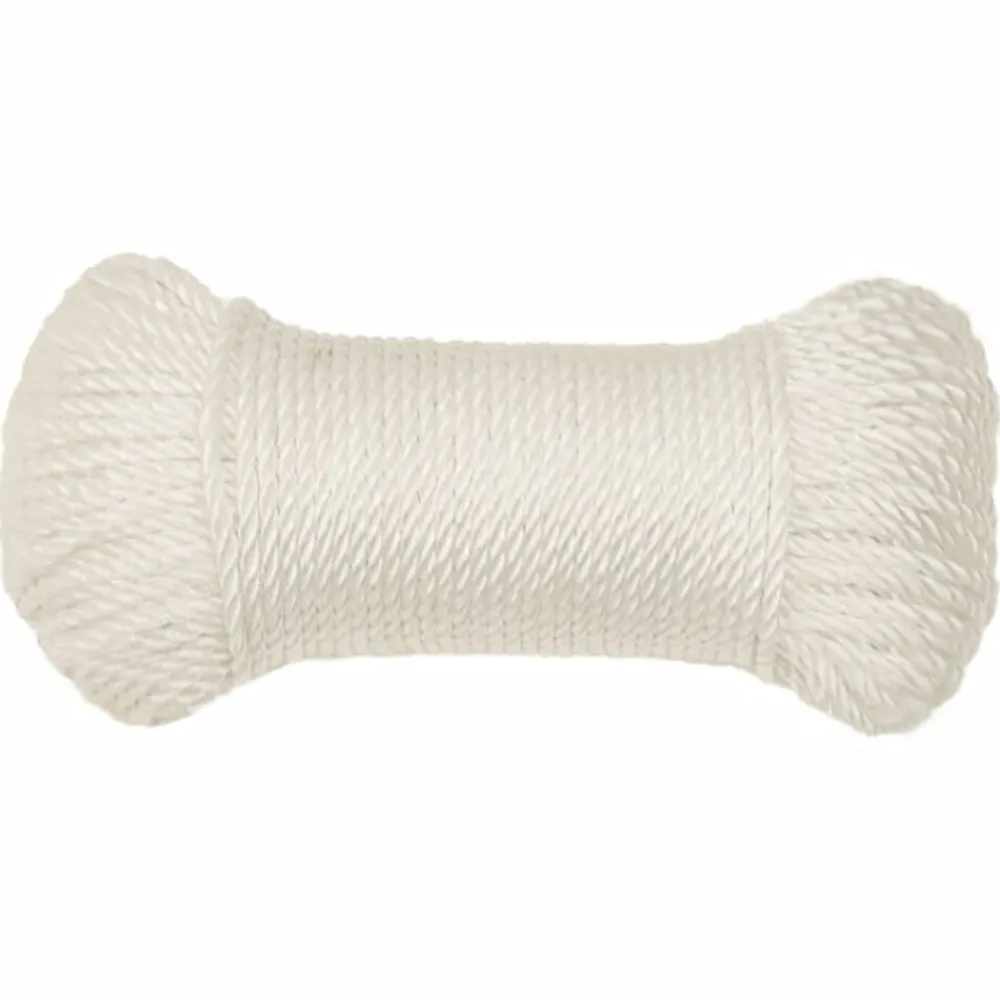 Accessoires De Quincaillerie-vidaXL Corde de travail 3 mm 25 m polypropylène Blanc