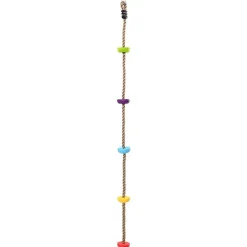 Jeux De Plein Air-vidaXL Corde d'escalade Multicolore 10,5 x 10,5 x 201 cm Polyester