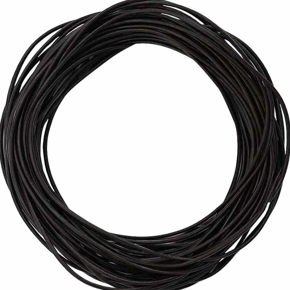 vidaXL Corde en Cuir Ø1 mm x 5 m Cuir
