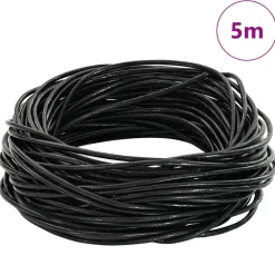 vidaXL Corde en Cuir Ø1 mm x 5 m Cuir