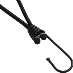 Loisirs De Plein Air-vidaXL Cordon élastique avec crochets 25 pcs 17 cm