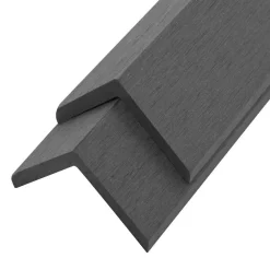 vidaXL Cornière de terrasse 5 pcs WPC 170 cm