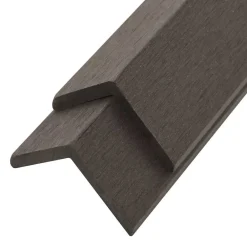 vidaXL Cornière de terrasse 5 pcs WPC 170 cm