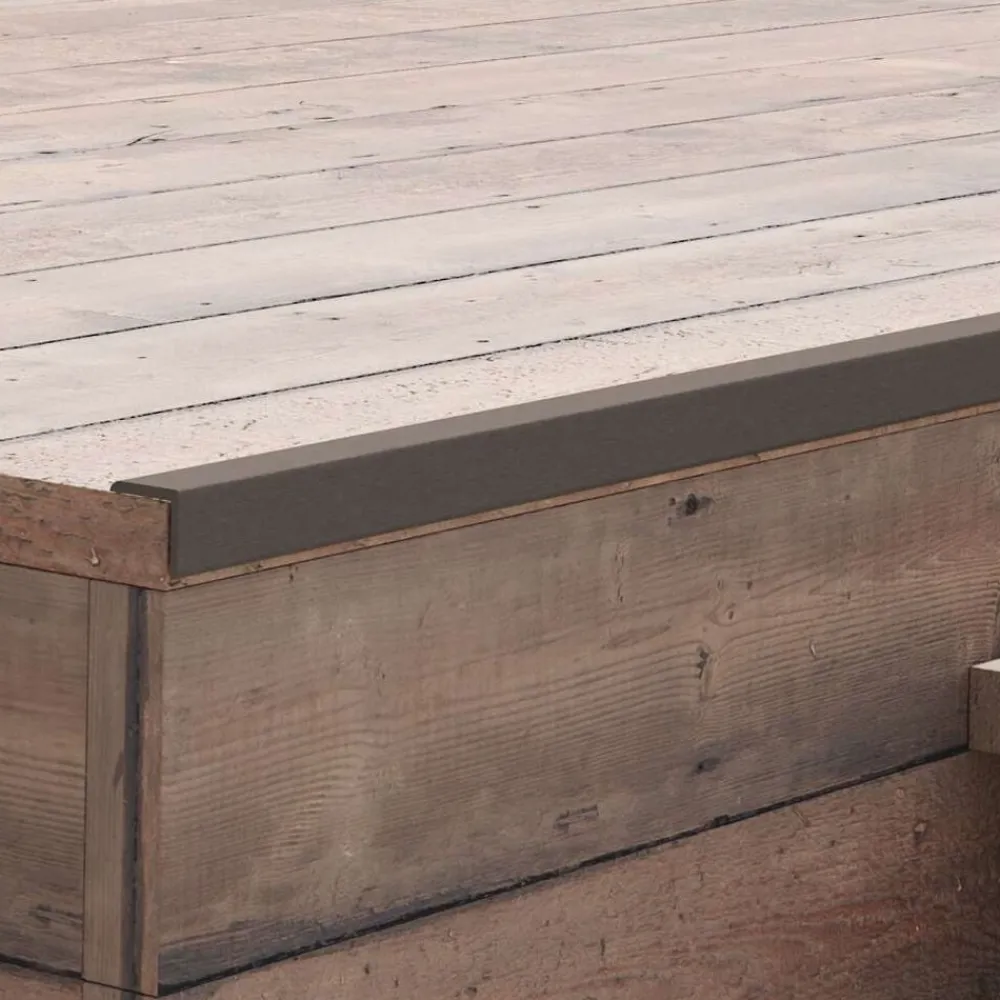vidaXL Cornière de terrasse 5 pcs WPC 170 cm