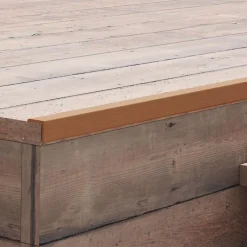 Matériaux De Construction-vidaXL Cornière de terrasse 5 pcs WPC 170 cm Marron clair
