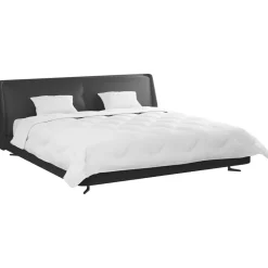 vidaXL Couette avec oreiller 3 pcs Blanc Microfibre
