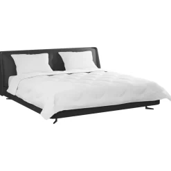 vidaXL Couette avec oreiller 3 pcs Blanc Microfibre