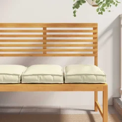 vidaXL Coussin 2 pcs Crème 40 x 40 x 8 cm Tissu Oxford