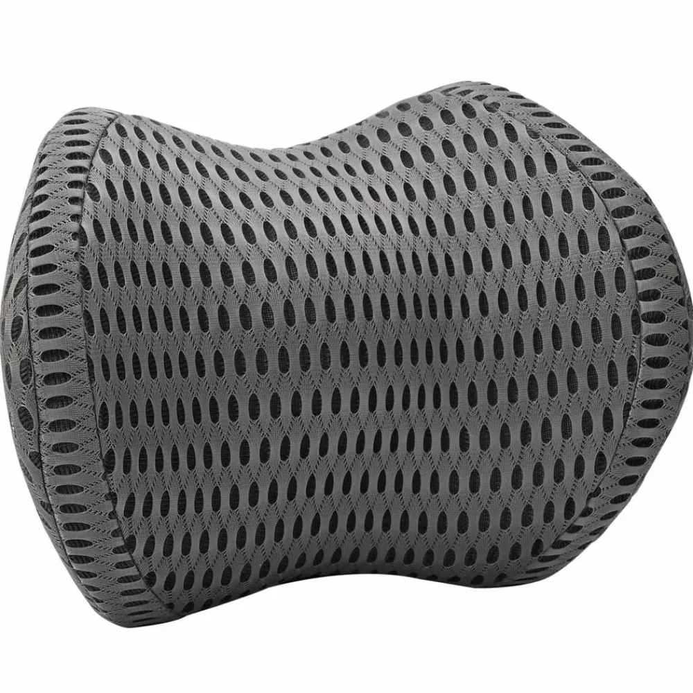 Linge-vidaXL Coussin cervical Mousse à mémoire de forme 31 x 22 x 13 cm Gris