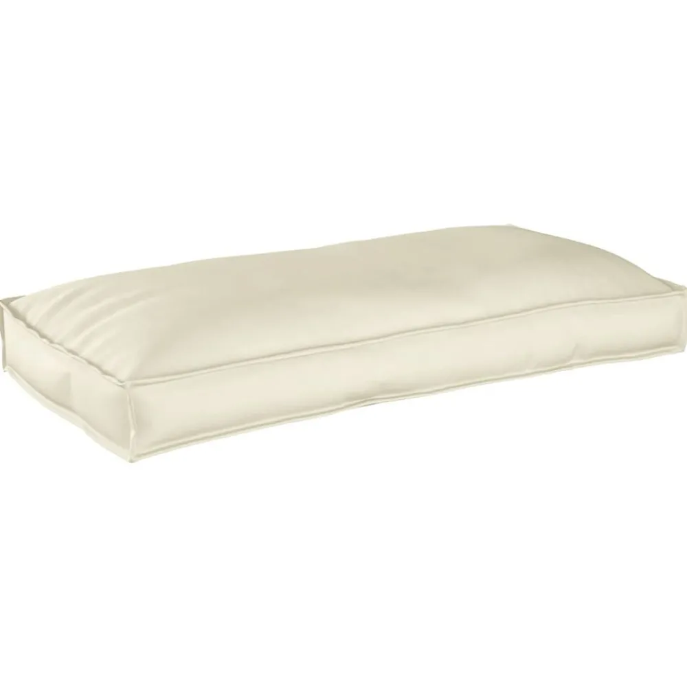 Décorations-vidaXL Coussin Crème 120 x 60 x 12 cm Tissu Oxford Crème