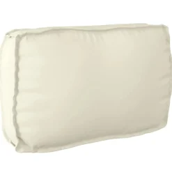 Décorations-vidaXL Coussin Crème 70 x 40 x 12 cm Tissu Oxford Crème