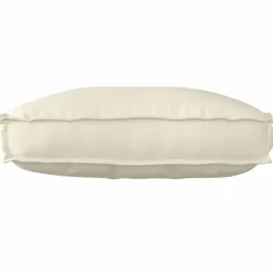 Décorations-vidaXL Coussin Crème 70 x 40 x 12 cm Tissu Oxford Crème