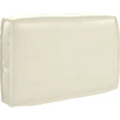 Décorations-vidaXL Coussin Crème 60 x 40 x 12 cm Tissu Oxford Crème