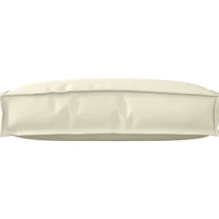 Décorations-vidaXL Coussin Crème 60 x 40 x 12 cm Tissu Oxford Crème